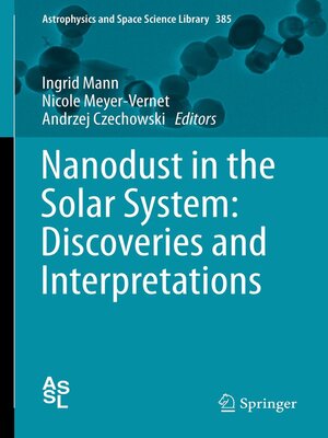 cover image of Nanodust in the Solar System